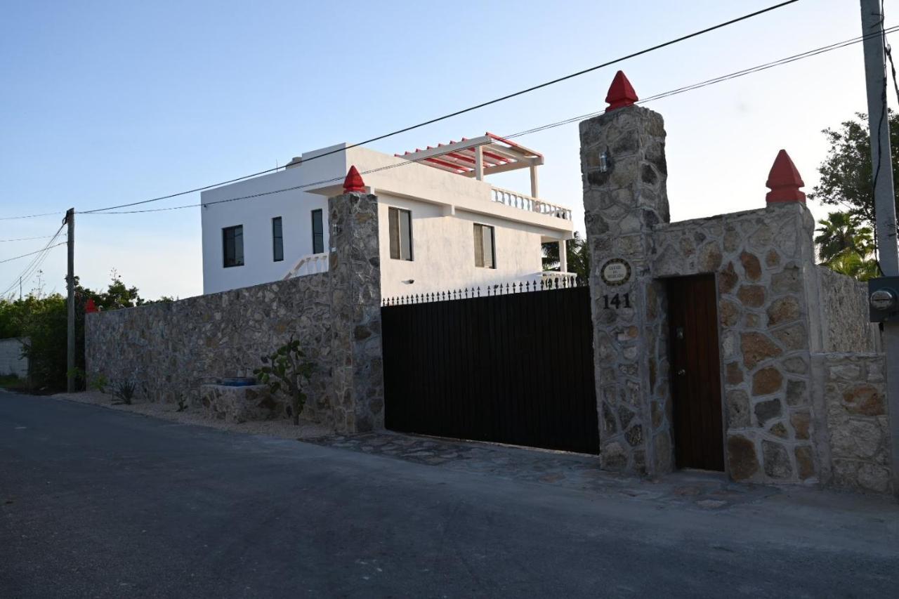 La Casa Del Mexicano Celestun Eksteriør billede